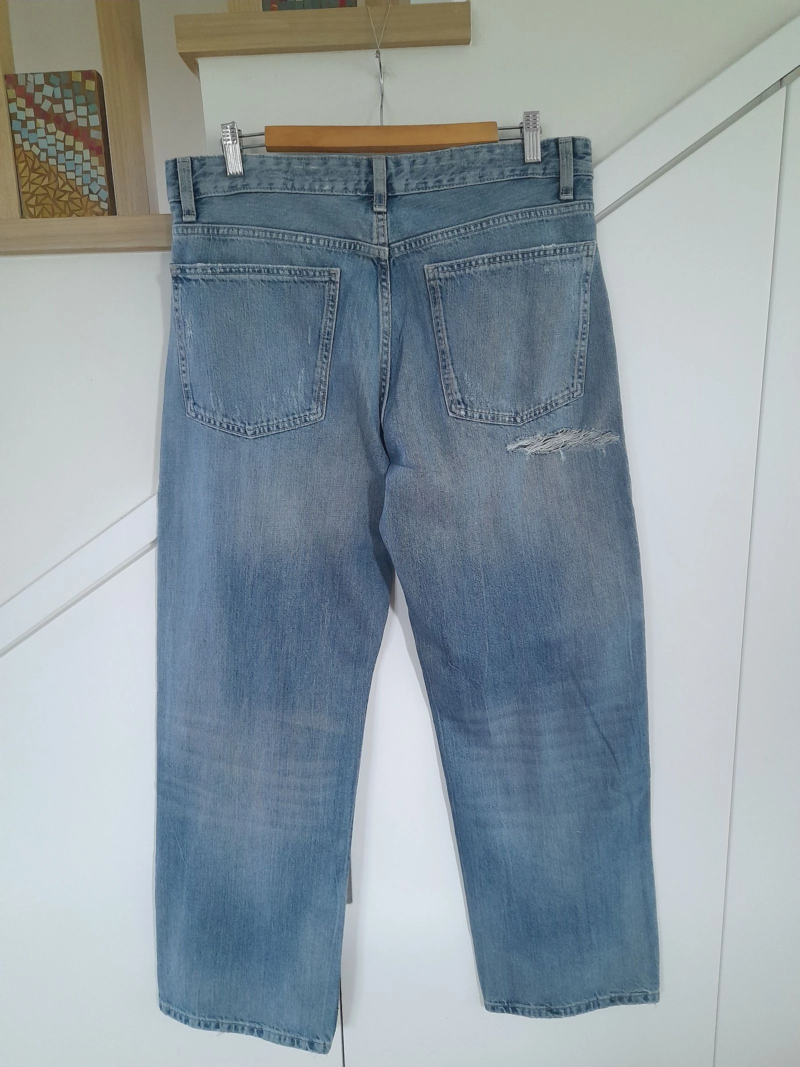 Jeans Zara avec Paillettes L 🩵 – photo 5